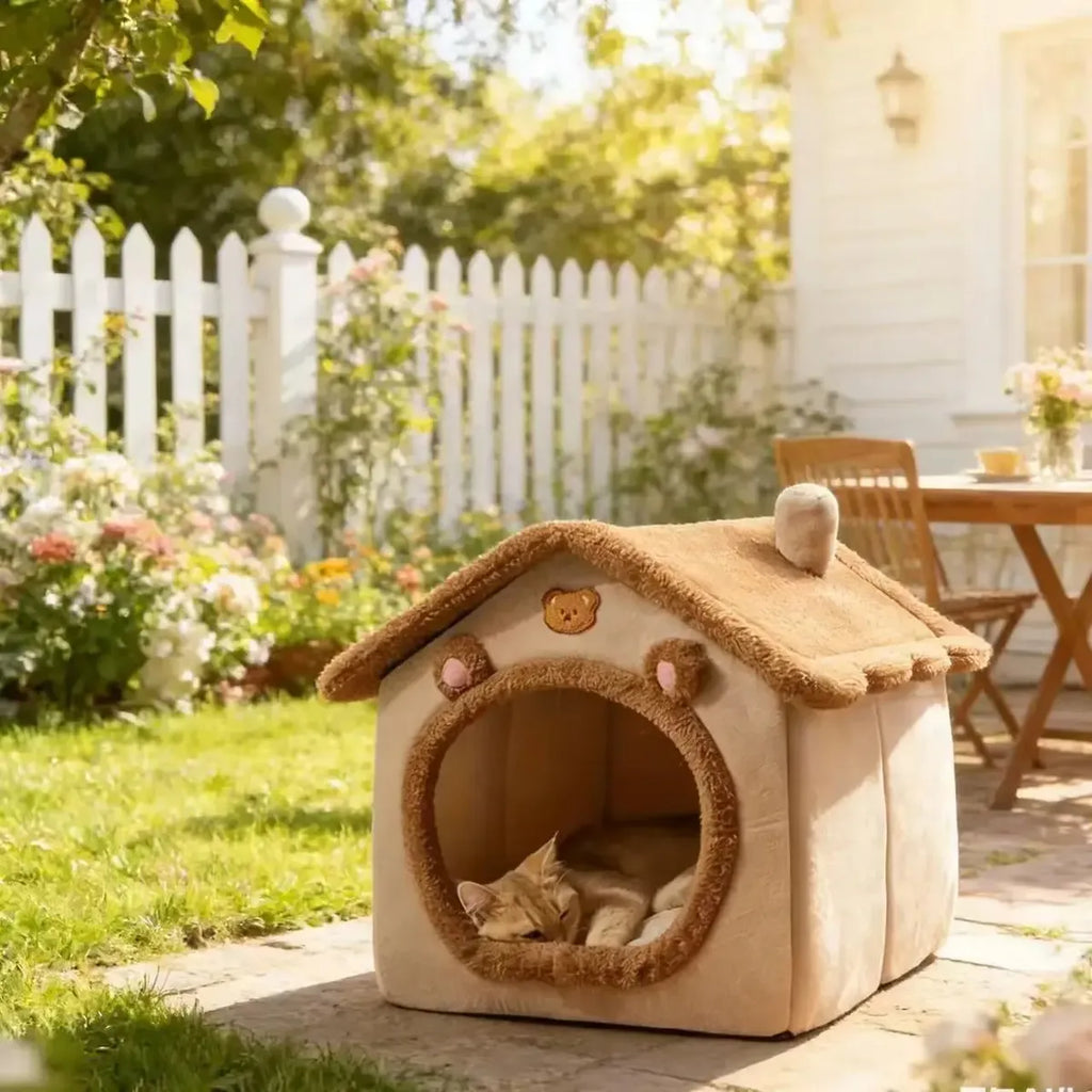 Casa Cucha Acolchonada para Mascotas