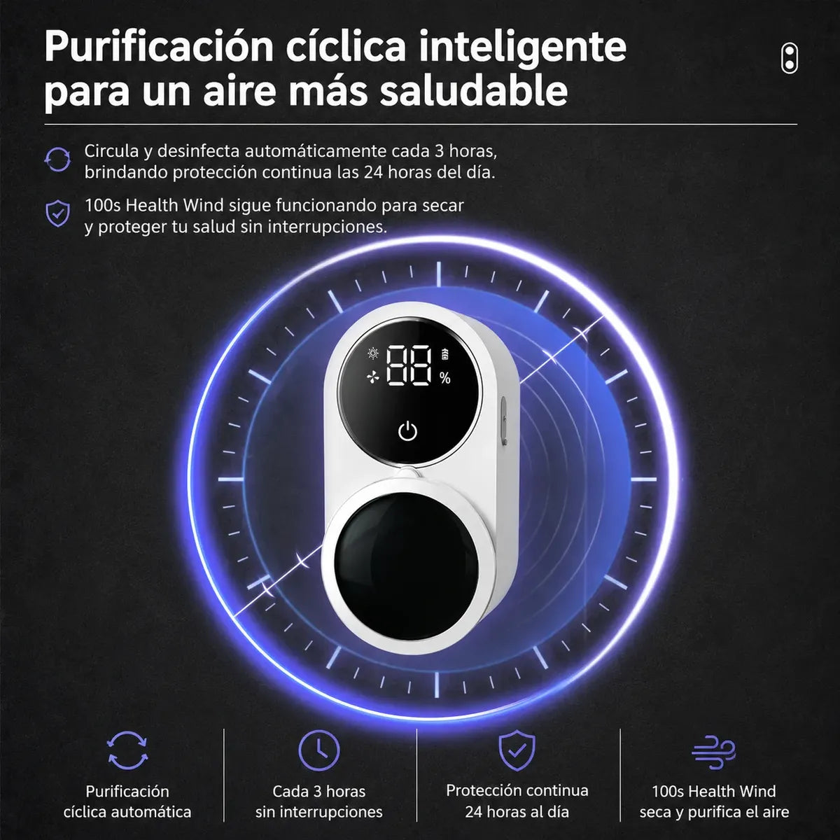 Esterilizador UV para Cepillos de Dientes