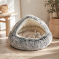 Cama Cueva Acolchonada para Gatos y Mascotas - foto principal