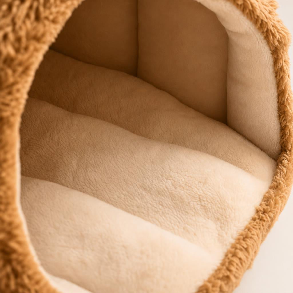 Casa cucha, detalle acolchado