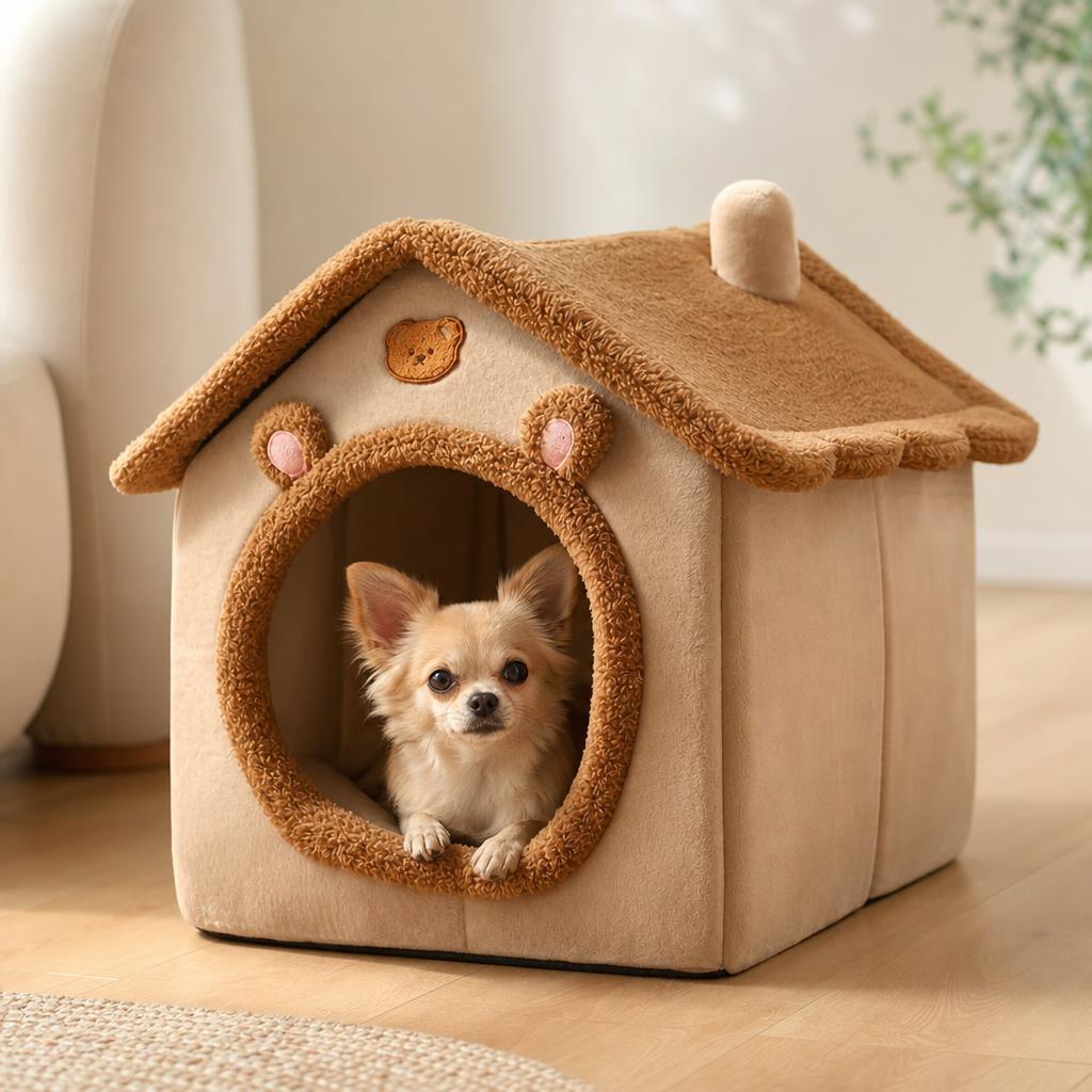 Casa cucha con mascota