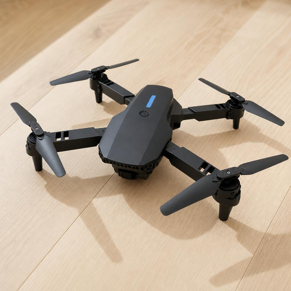 Drone desplegado listo para volar