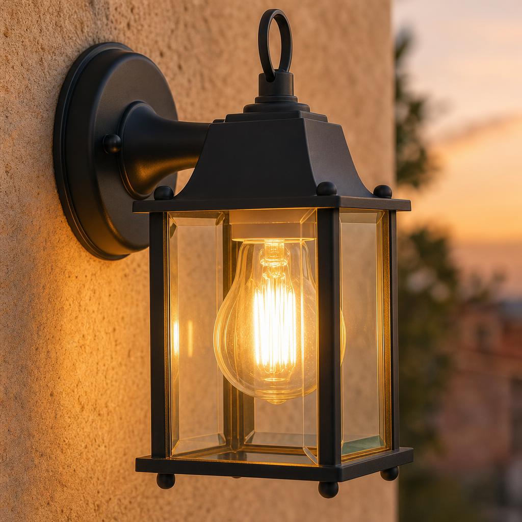 Farol, detalle de materiales